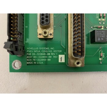 Novellus 03-332049-00 PNEU INTLK C2H2/H2 Vector PCB